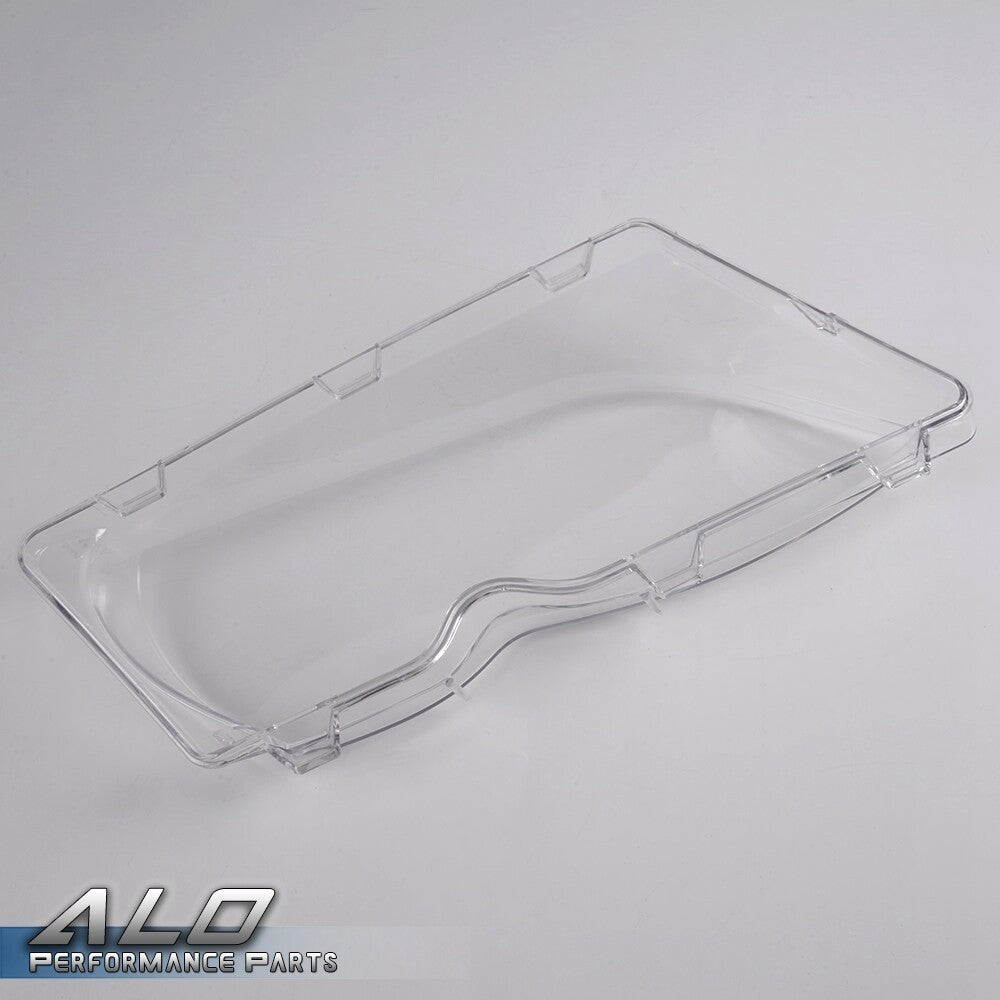 Solid Spare Fit For 02-06 BMW E46 3 Series Left & Right Headlight Replacement Lens Clear