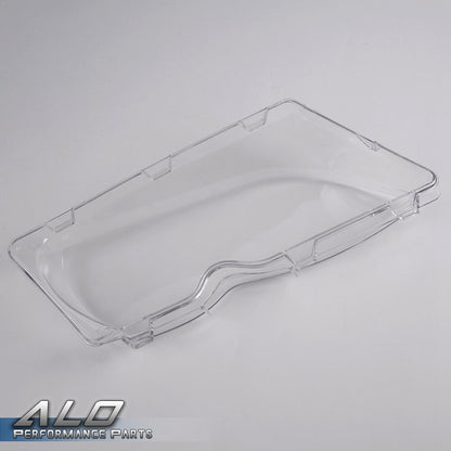Solid Spare Fit For 02-06 BMW E46 3 Series Left & Right Headlight Replacement Lens Clear