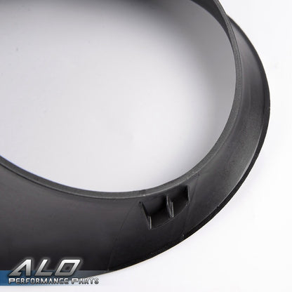 Solid Spare Fit For 02-08 Dodge Ram 1500 2500 3500 Bumper Fog Light Lamp Bezel Cover Black