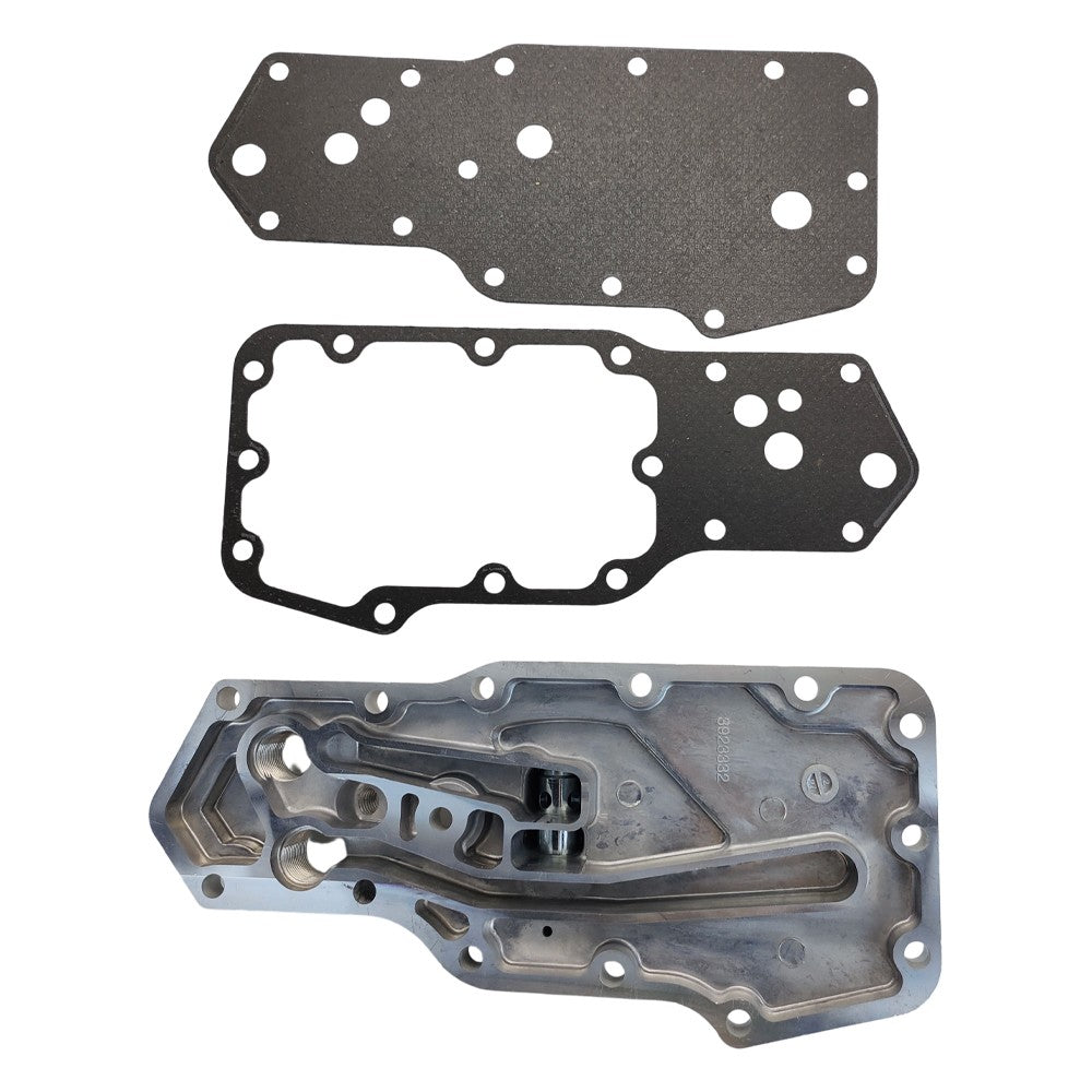 3284170 Cover of Lub Oil Cooler For cummins B3.9L 5.9L 4B 4BT 4BTA 6B 6BT 6BTA