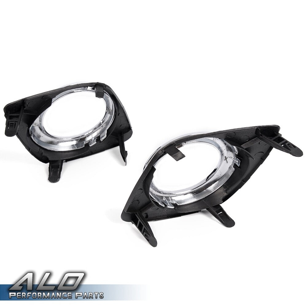 Solid Spare Fit For 09-12 Toyota RAV4 Clear Fog Lights Driving Bumper Lamps+Switch+Bracket