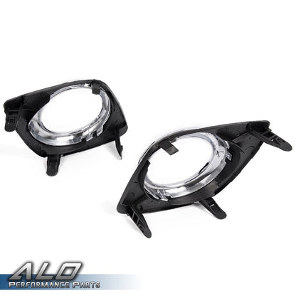 Solid Spare Fit For 09-12 Toyota RAV4 Clear Fog Lights Driving Bumper Lamps+Switch+Bracket