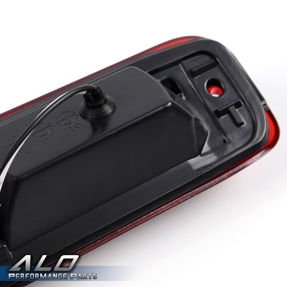 Solid Spare Fit For 99-06 Chevy Silverado 2500 HD Red/Smoke Lens 3rd Brake Tail Light