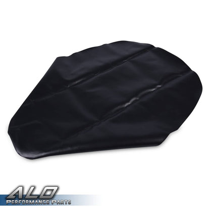 Solid Spare Fit For Honda Fourtrax 300 1988-2000 Motorcycle Leather Seat Cover Replace Black