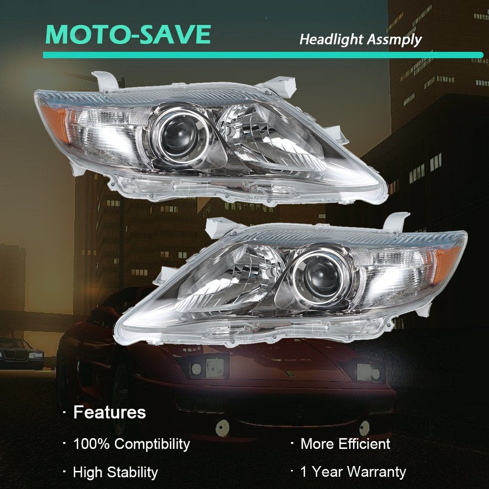 Solid Spare For Toyota Camry SE 2010-2011 Headlamps Headlights Built Models LH RH Side