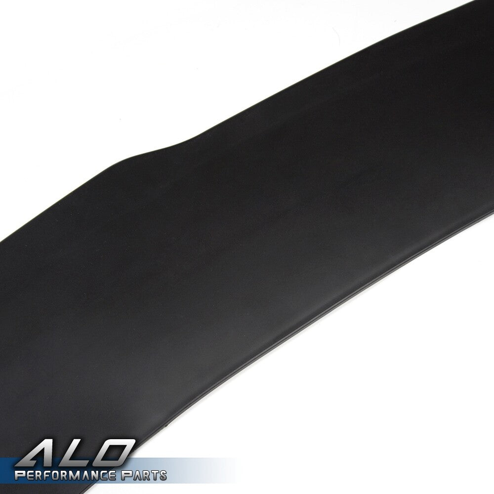 Solid Spare Fit For Universal Front Bumper Lip Flat Splitter Plate Under Panel Diffuser