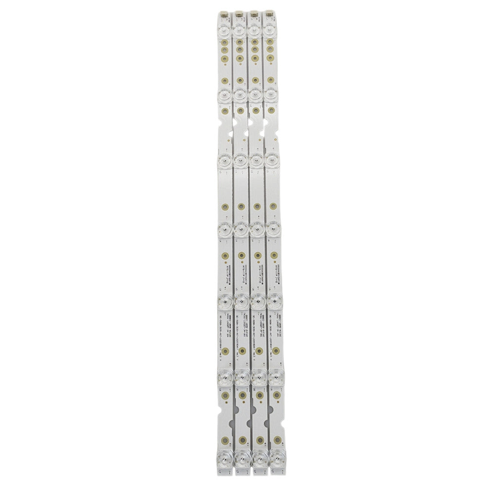 LED Strips(4) for 50S421 50S423 TCL-GIC-50D6-3030-4X7-LX20180417 4C-LB5007-ZM03J
