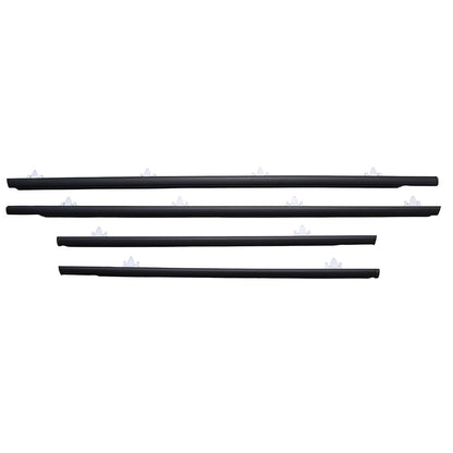 Front Rear Door Belt Glass Weatherstrip Seal For Nissan Sunny B13 Sentra Tsuru