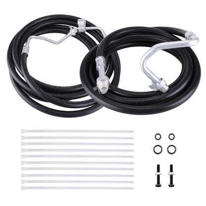 Rear AC Line Set Fit For 2007-2014 Chevy Suburban Rear Aux AC Hose Kit SU33468