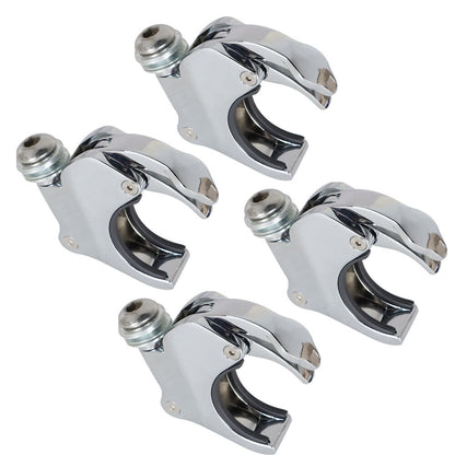 Solid Spare For Dyna FXDB 2002-2016 49mm 4PCS Windshield Windsreen Clamps New