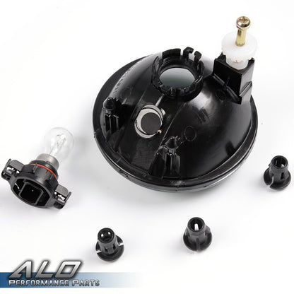Solid Spare Smoked Fog Lights Fit For 07-2014 Chevy Tahoe Avalanche Suburban GMC with Bulbs