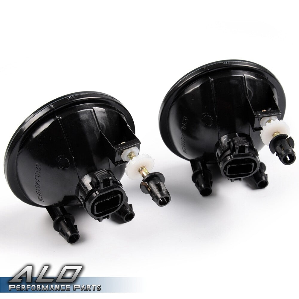 Solid Spare Smoked Fog Lights Fit For 07-2014 Chevy Tahoe Avalanche Suburban GMC with Bulbs