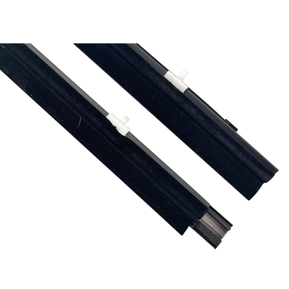 2pcs Front Door Window Belt Weatherstrip Fits For Toyota Tacoma 1995-2004