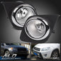 Solid Spare Fit For 09-12 Toyota RAV4 Clear Fog Lights Driving Bumper Lamps+Switch+Bracket
