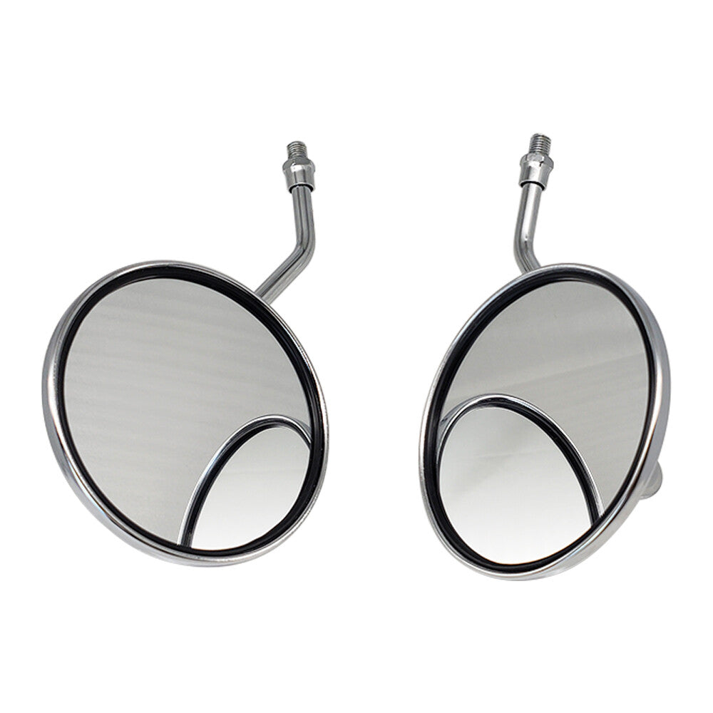Pair For Honda M8 Rear View Mirrors Z50J1/JZ ST50 ST70 CL70 CT90 S90 CL100 CB125