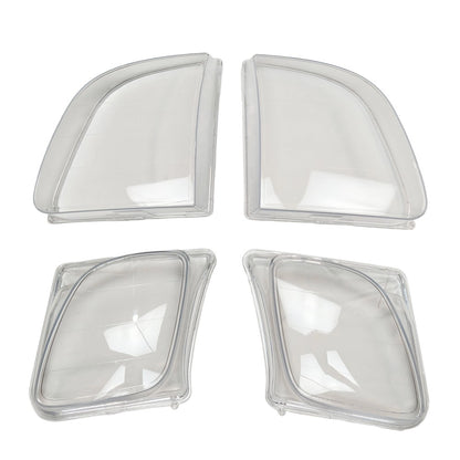 For Lexus LX470 1998-2007 Headlight Clear Lens Cover Housing+Seal Glue W/O Bulbs