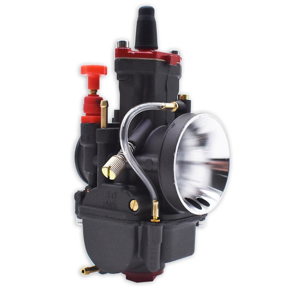 Solid Spare 30mm PWK30 4T Motorcycle Carburetor Power Jet Racing Scooter Pit Bike ATV Carb