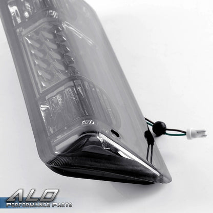 Solid Spare Fit For 04-08 Ford F150 Pickup Smoke Lens LED 3rd Brake Light Cargo Lamp