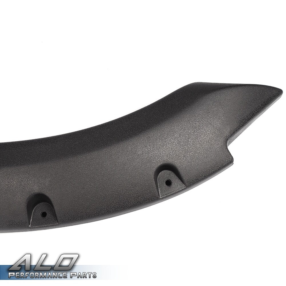 Solid Spare Fit For 10-17 Dodge Ram 2500/3500 Black Pocket Style Rivet Bolt On Fender Flares