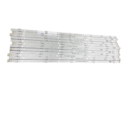 LED strips For 65UJ634V 65UJ6300 65UJ630V 65UJ5500 65UJ63_UHD_A B C D