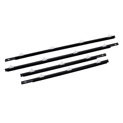 Front Rear Door Belt Glass Weatherstrip Seal For Nissan Sunny B13 Sentra Tsuru