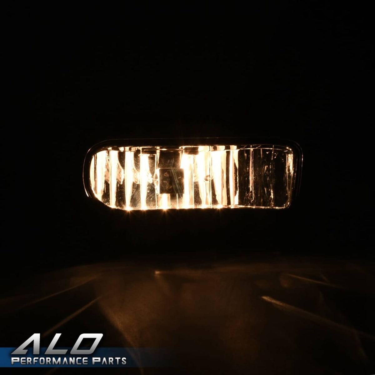 Solid Spare Fit For 02-06 Cadillac Escalade Left&Right Clear Lens Fog Light Lamps W/Bulbs