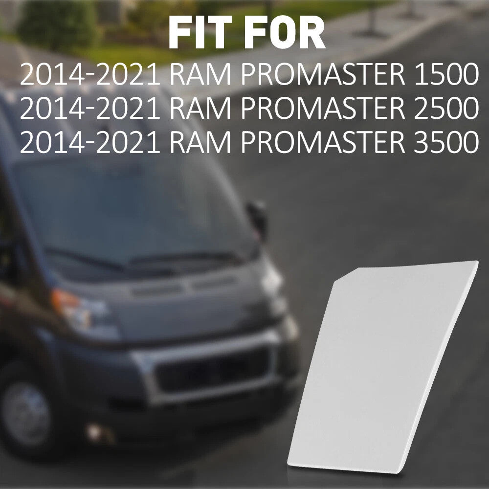 White Fuel Door Gas Cap Hatch For Ram ProMaster 1500 2500 3500 2014-2021