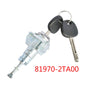 Door Lock Cylinde w/ 2 Keys Left Driver Side 819702TA00 For 2011-2015 Kia Optima