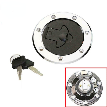 Fuel Gas Tank Cap Cover Lock w/ keys For Kawasaki Ninja 250 250R EX250 1988-07