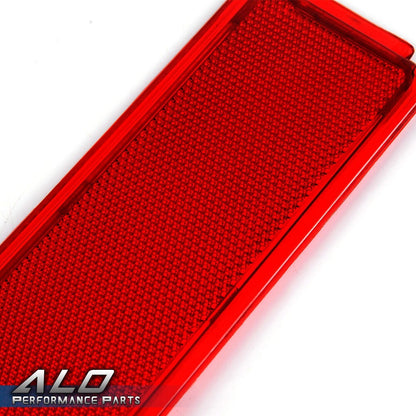 Solid Spare Fit for 1999-2007 Ford F250 F350 F450 F550 Pair Inside Door Reflector Light Lens