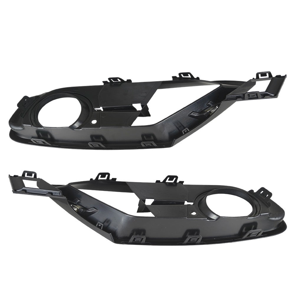 4pcs Front Bumper Fog Light Lamp Grille Covers Trim For BMW 3 Series F30 F31
