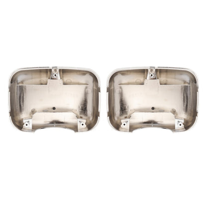 For 2008-2017 Freightliner Cascadia Chrome Hood Mirrors Cover LH RH Pair