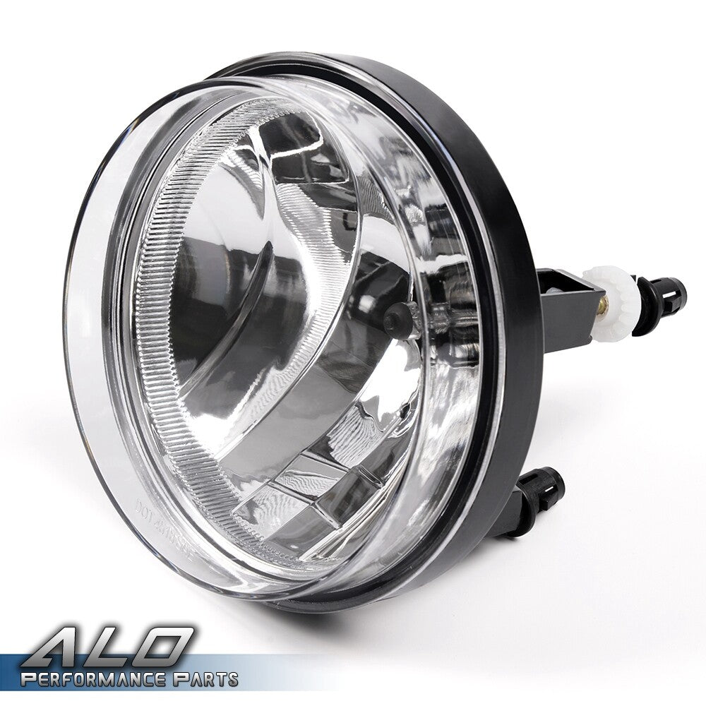 Solid Spare Fit For 07-13 GMC Sierra 1500 2500 3500 HD Clear Front Bumper Fog Lights Lamps