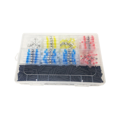 1000Pcs Solder Seal Sleeve Heat Shrink Butt Wire Connectors Terminals Waterproof