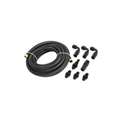 New Automatic Transmission Cooler Line For GM 4L80E 6AN Nylon Steel Braided Line
