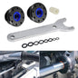 Front Mount Hydraulic Steering Cylinder Seal Kit With Wrench For Seastar HS5157