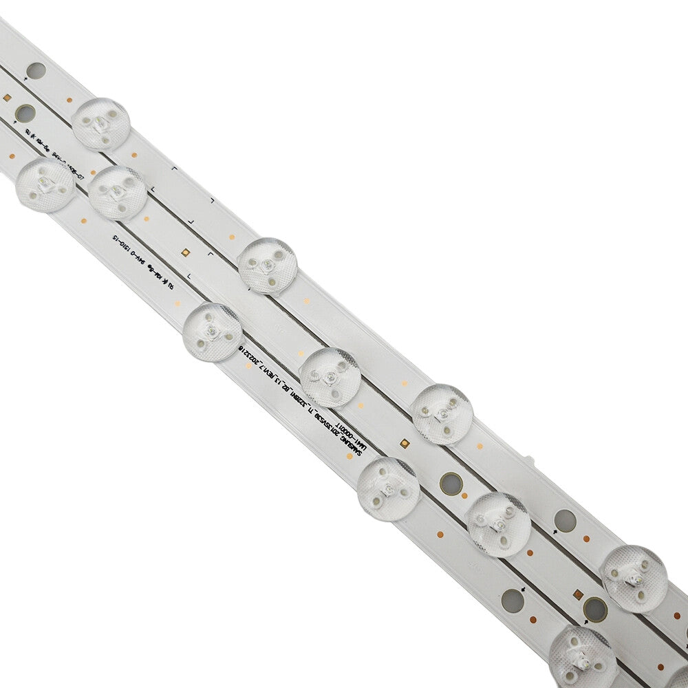 LED Strips(3） for Samsung UN40H5203AF UE40EH5040 UE40EH5300 BN96-28766A 28767A