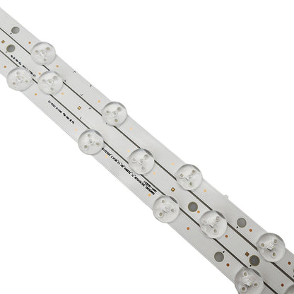 LED Strips(3） for Samsung UN40H5203AF UE40EH5040 UE40EH5300 BN96-28766A 28767A