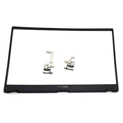 For ASUS VivoBook X512 X512U V5000F Top LCD Back Cover+Front Bezel+Hinges Sliver
