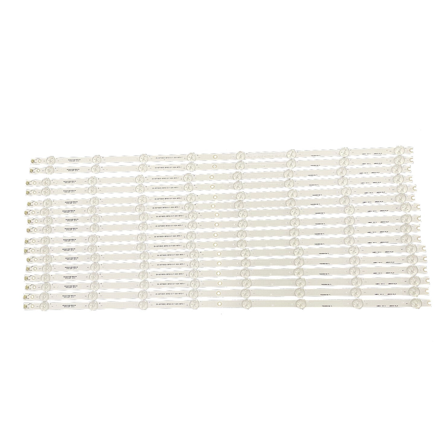 LB65018 (16) LED Strips FULL SET for Vizio D65U-D2 D65-D2 E65X-C2