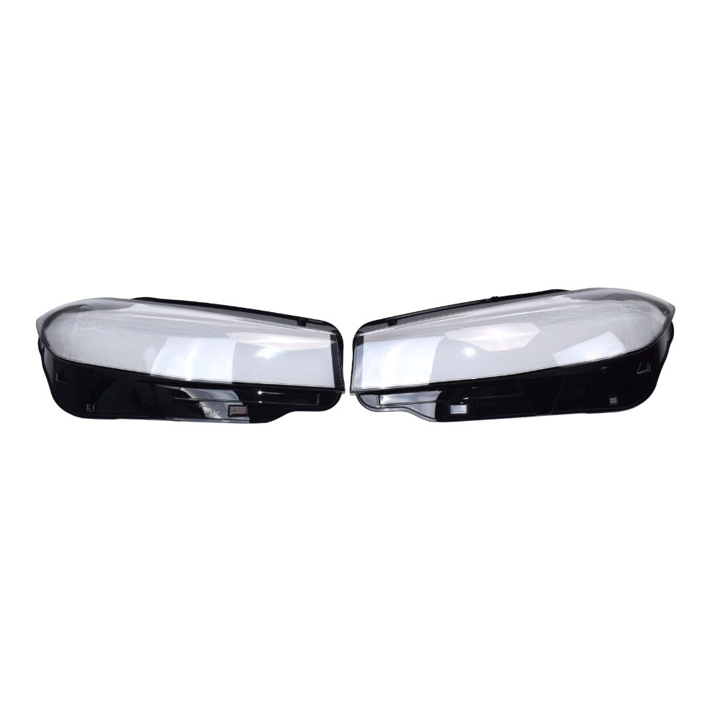 Driver Passenger Headlight Lens Shell Cover For BMW 3 Series G20 G21 2023-2024