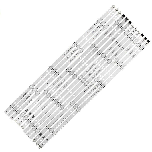 LED strips For 65UJ634V 65UJ6300 65UJ630V 65UJ5500 65UJ63_UHD_A B C D