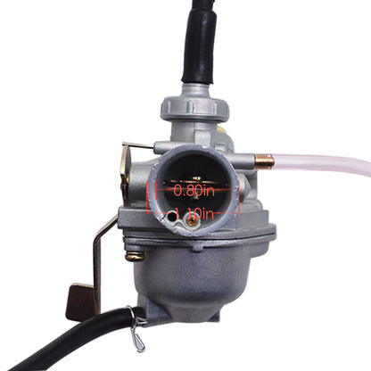 Solid Spare Carburetor & Throttle Cable for Honda XR50R CRF50F Z50 Z50A Z50R