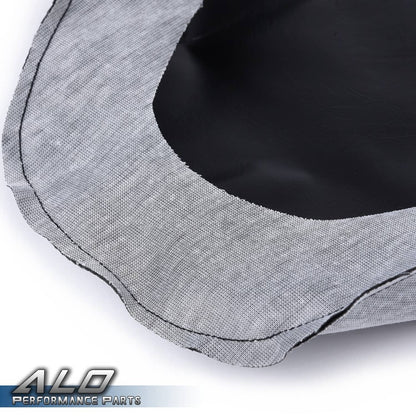 Solid Spare Fit For Honda Fourtrax 300 1988-2000 Motorcycle Leather Seat Cover Replace Black