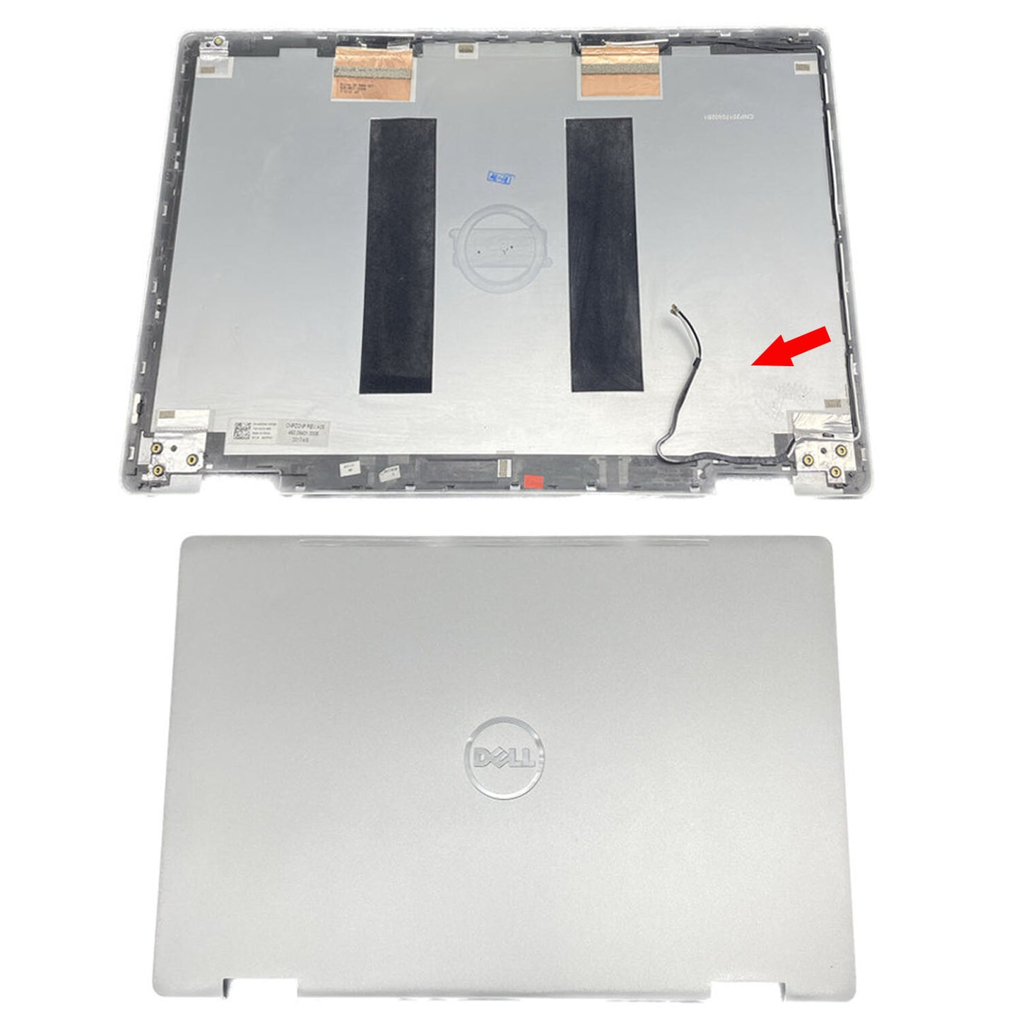 New Silver Back Cover For Dell Inspiron 15MF 7000 7569 7579 Top Rear Lid 0GCPWV