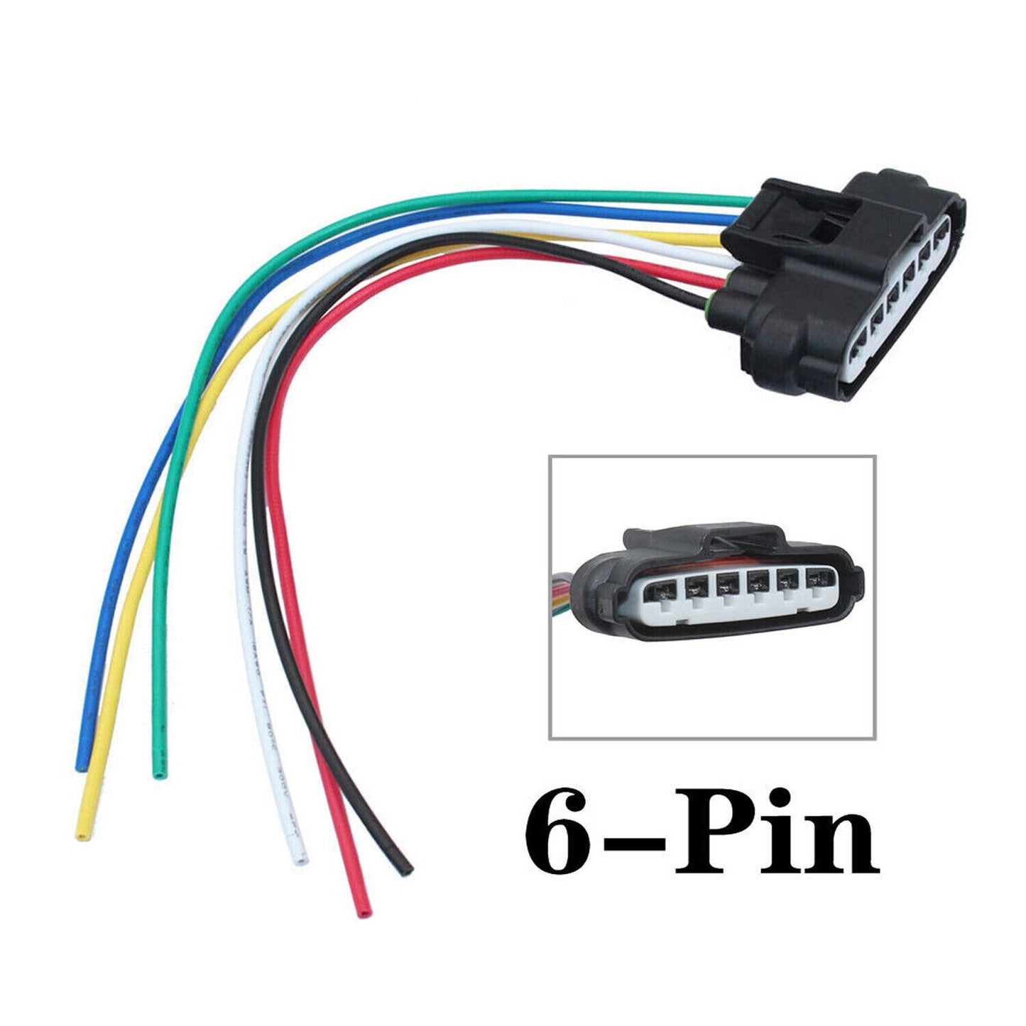 New 6-way Connector Pigtail For Toyota Throttle Body Sensor TPS Wire 90980-11858