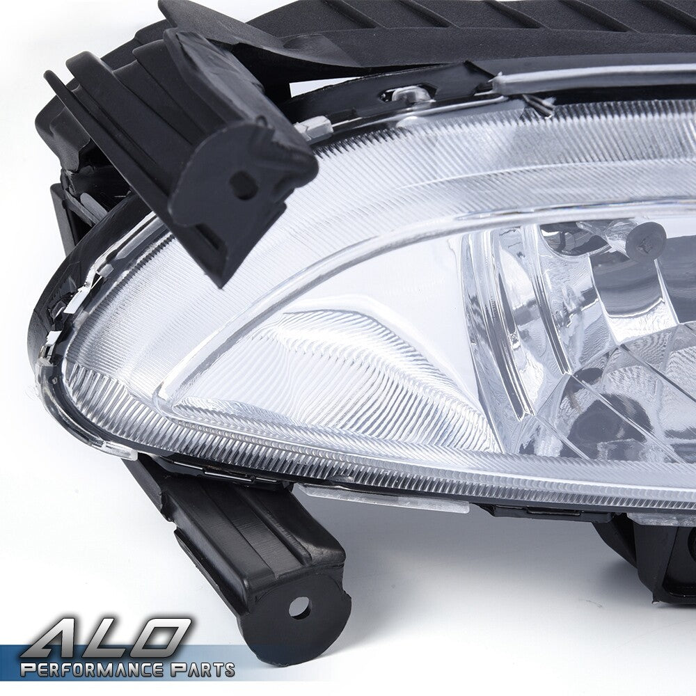 Solid Spare Fit For 2011-2013 Hyundai Sonata Pair Front Bumper Fog Driving Lights Clear Lamp