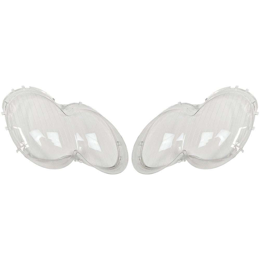 For 2003-2008 Mercedes-Benz W230 SL500 A Pair Clear Front Headlight Lens Cover