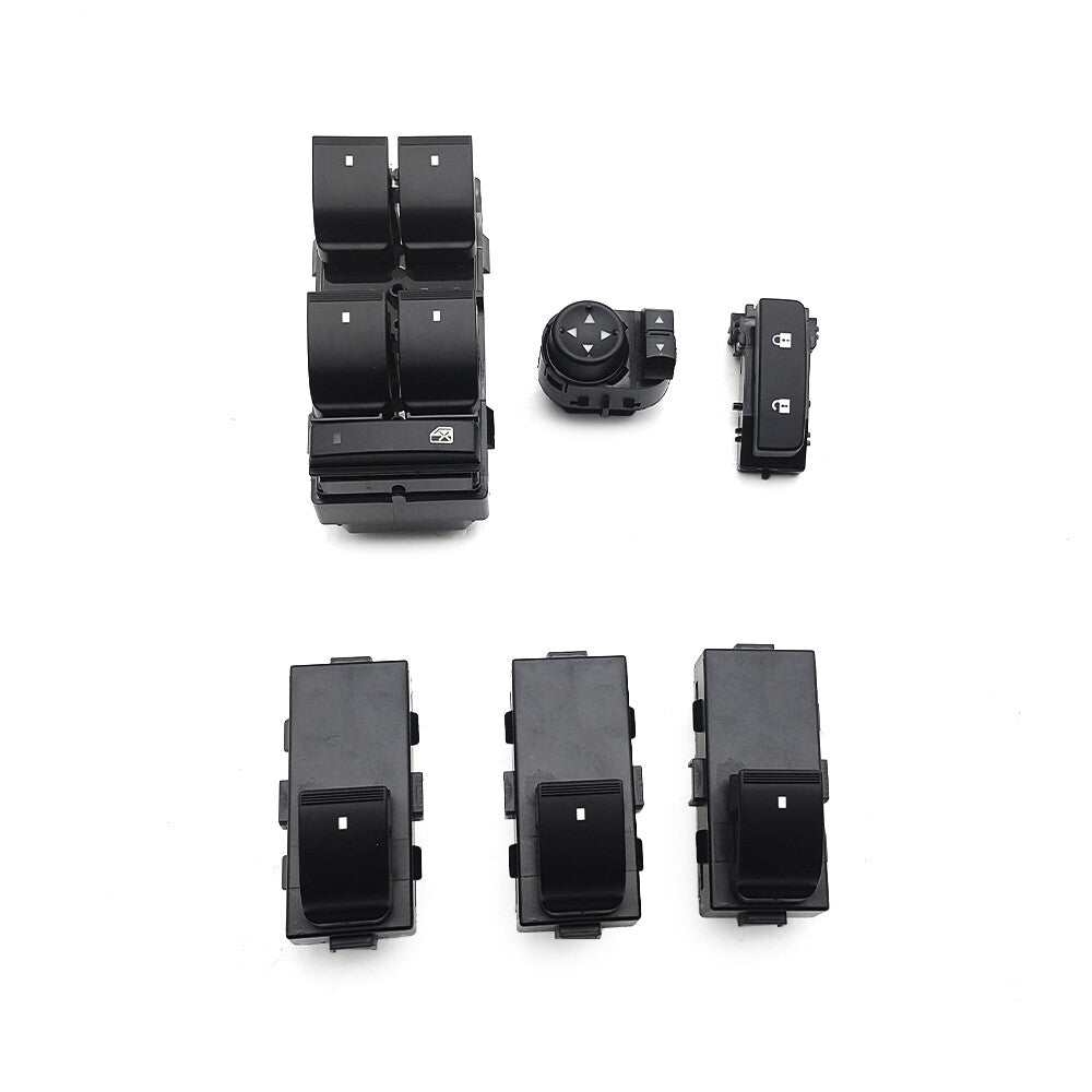 Window Switch+Door Lock+Mirror Control For 2007-13 Chevy GMC Driver+Passenger US