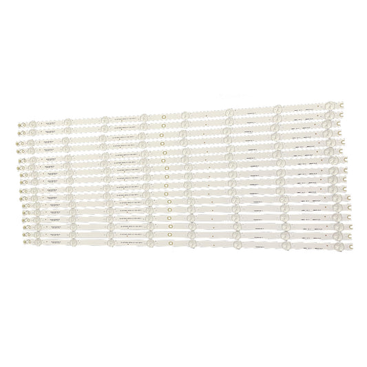 LED Backlight Strips FULL SET LB65018 (16) Fits For Vizio D65U-D2 D65-D2 E65X-C2